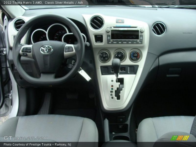 Classic Silver Metallic / Ash 2012 Toyota Matrix S AWD