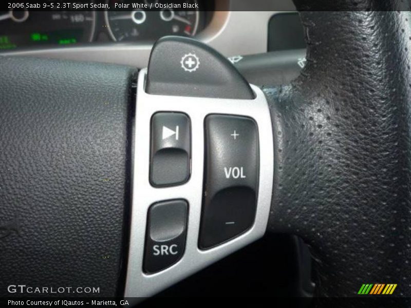 Polar White / Obsidian Black 2006 Saab 9-5 2.3T Sport Sedan