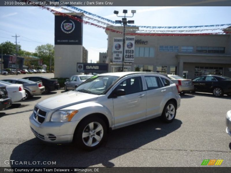 Bright Silver Metallic / Dark Slate Gray 2010 Dodge Caliber SXT