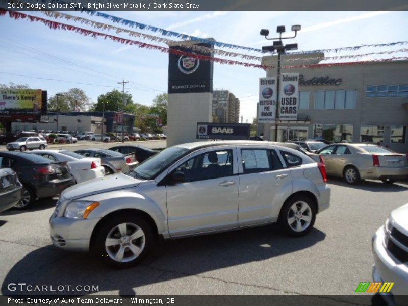 Bright Silver Metallic / Dark Slate Gray 2010 Dodge Caliber SXT