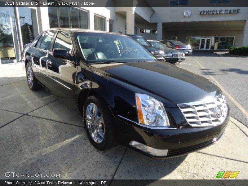 Black Raven / Ebony 2011 Cadillac DTS Platinum