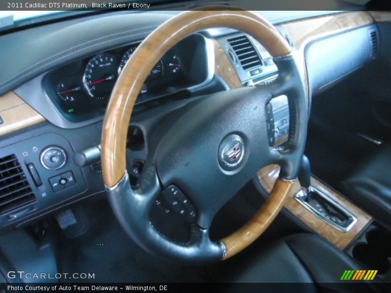  2011 DTS Platinum Steering Wheel