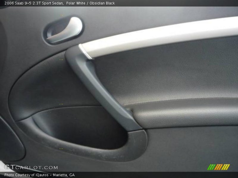 Polar White / Obsidian Black 2006 Saab 9-5 2.3T Sport Sedan