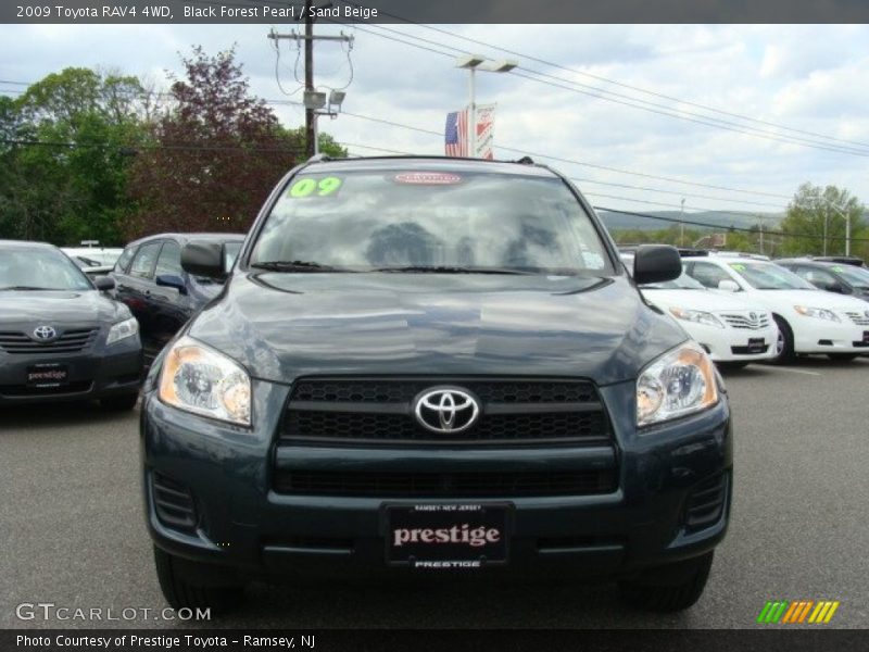 Black Forest Pearl / Sand Beige 2009 Toyota RAV4 4WD