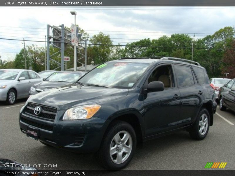 Black Forest Pearl / Sand Beige 2009 Toyota RAV4 4WD