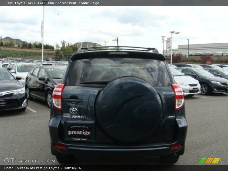 Black Forest Pearl / Sand Beige 2009 Toyota RAV4 4WD