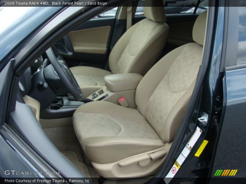 Black Forest Pearl / Sand Beige 2009 Toyota RAV4 4WD