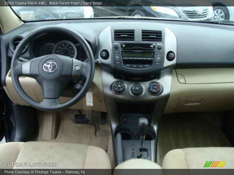 Black Forest Pearl / Sand Beige 2009 Toyota RAV4 4WD