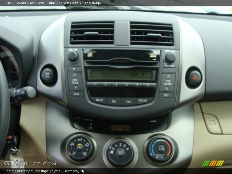 Black Forest Pearl / Sand Beige 2009 Toyota RAV4 4WD