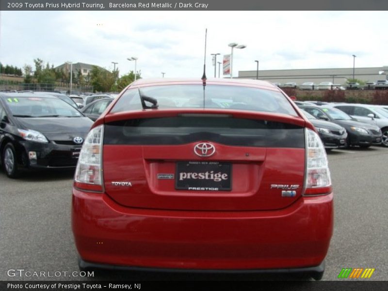 Barcelona Red Metallic / Dark Gray 2009 Toyota Prius Hybrid Touring