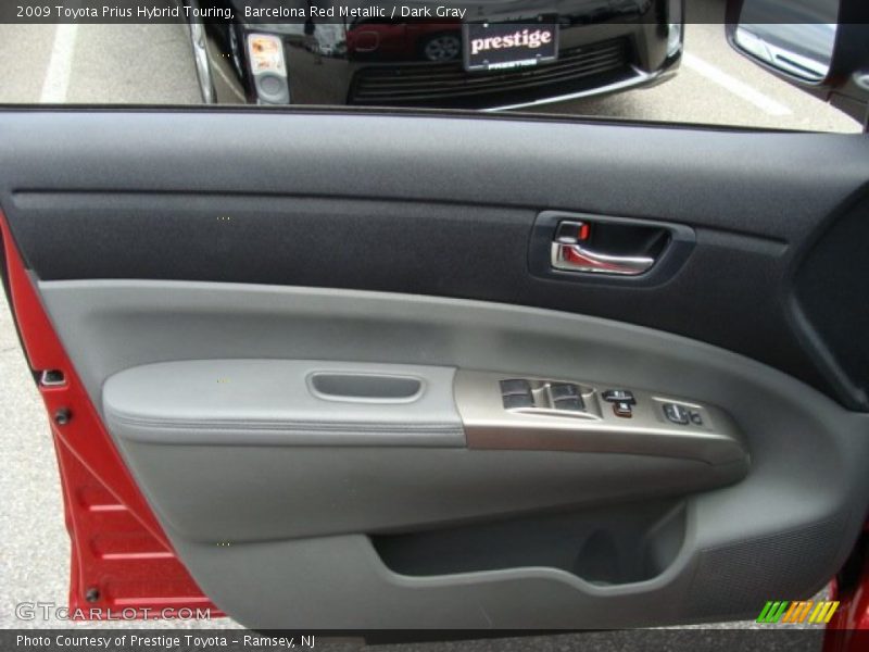 Barcelona Red Metallic / Dark Gray 2009 Toyota Prius Hybrid Touring