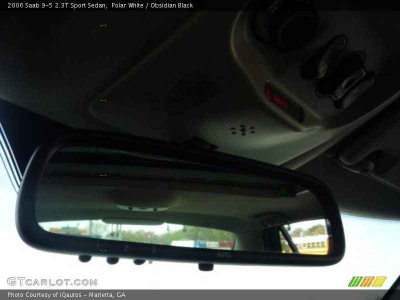 Polar White / Obsidian Black 2006 Saab 9-5 2.3T Sport Sedan