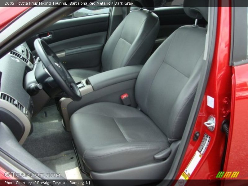 Barcelona Red Metallic / Dark Gray 2009 Toyota Prius Hybrid Touring