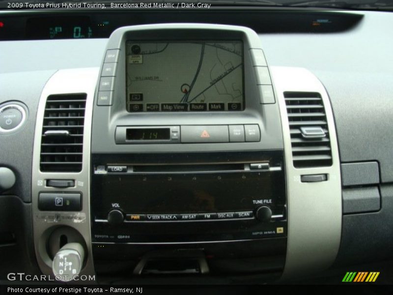 Barcelona Red Metallic / Dark Gray 2009 Toyota Prius Hybrid Touring