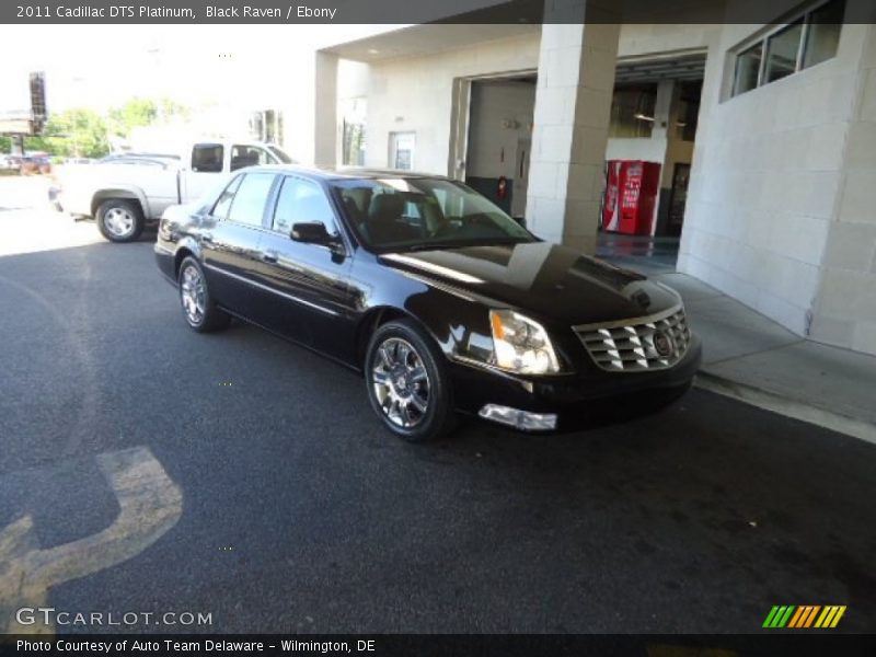 Black Raven / Ebony 2011 Cadillac DTS Platinum