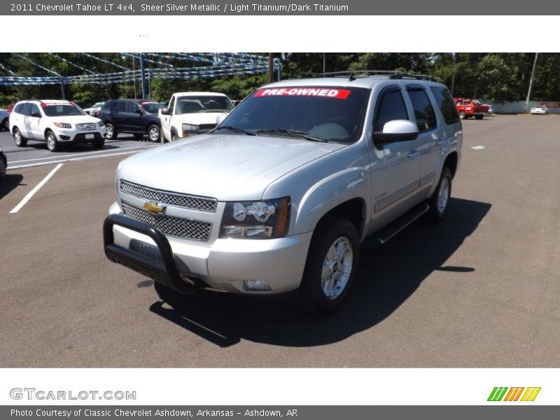 Sheer Silver Metallic / Light Titanium/Dark Titanium 2011 Chevrolet Tahoe LT 4x4