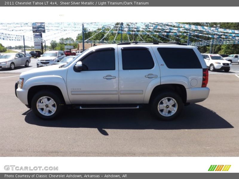 Sheer Silver Metallic / Light Titanium/Dark Titanium 2011 Chevrolet Tahoe LT 4x4