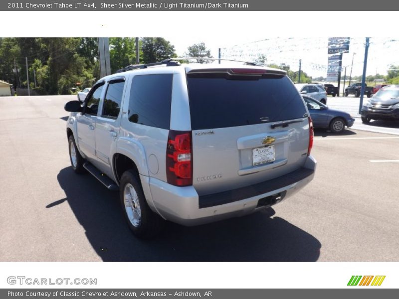Sheer Silver Metallic / Light Titanium/Dark Titanium 2011 Chevrolet Tahoe LT 4x4