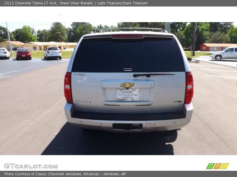 Sheer Silver Metallic / Light Titanium/Dark Titanium 2011 Chevrolet Tahoe LT 4x4
