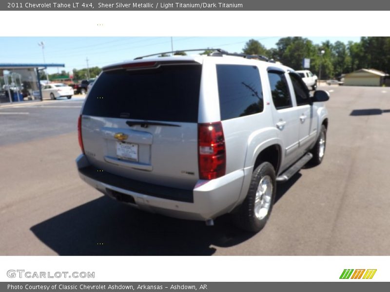 Sheer Silver Metallic / Light Titanium/Dark Titanium 2011 Chevrolet Tahoe LT 4x4