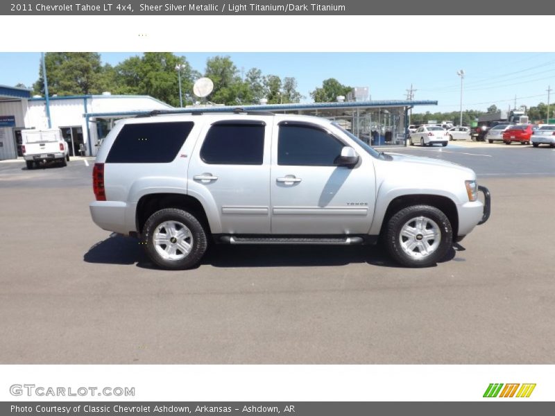 Sheer Silver Metallic / Light Titanium/Dark Titanium 2011 Chevrolet Tahoe LT 4x4