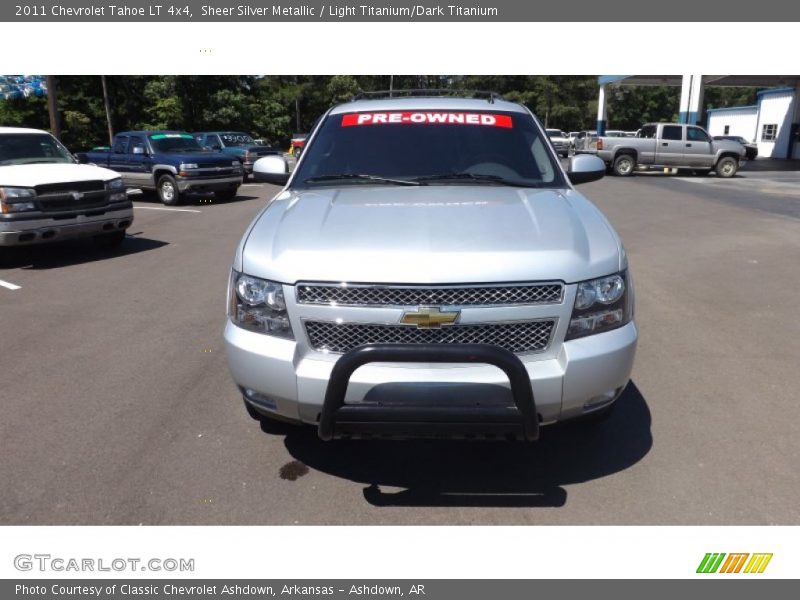 Sheer Silver Metallic / Light Titanium/Dark Titanium 2011 Chevrolet Tahoe LT 4x4