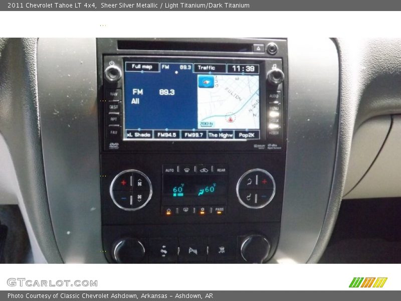 Sheer Silver Metallic / Light Titanium/Dark Titanium 2011 Chevrolet Tahoe LT 4x4