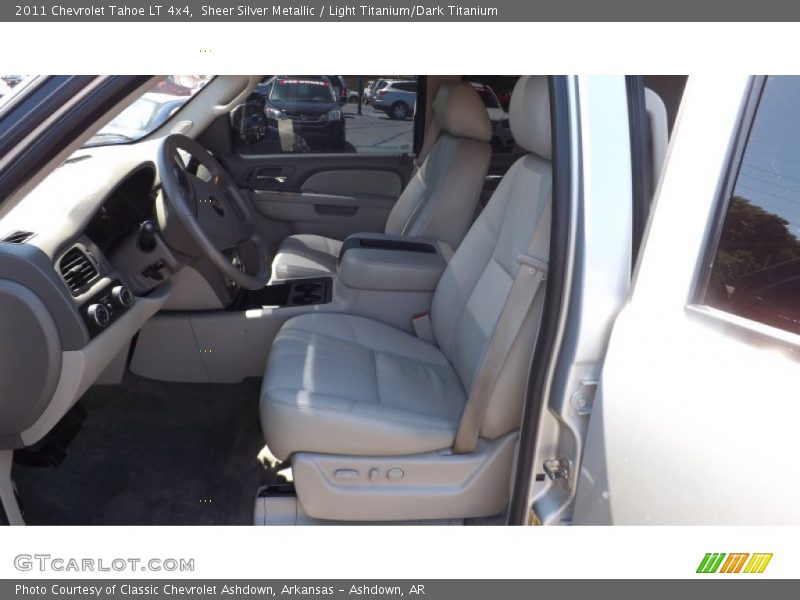 Sheer Silver Metallic / Light Titanium/Dark Titanium 2011 Chevrolet Tahoe LT 4x4