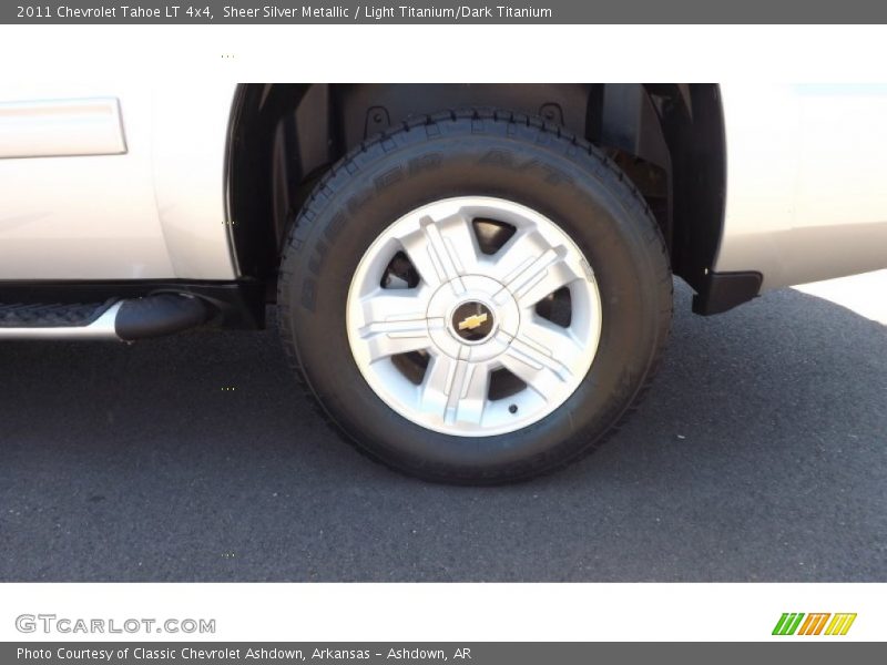 Sheer Silver Metallic / Light Titanium/Dark Titanium 2011 Chevrolet Tahoe LT 4x4