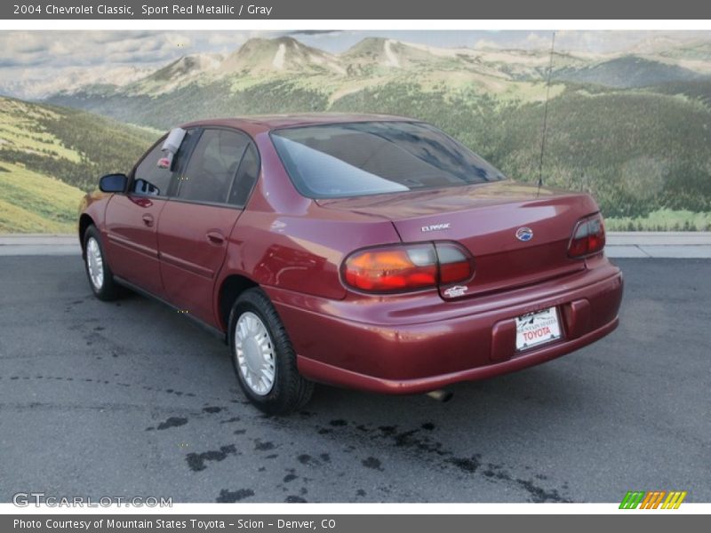 Sport Red Metallic / Gray 2004 Chevrolet Classic