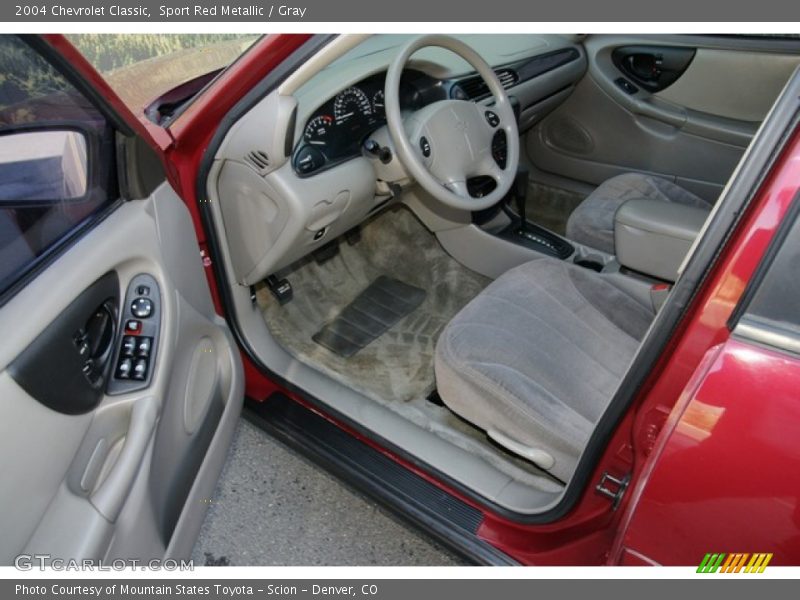 Sport Red Metallic / Gray 2004 Chevrolet Classic