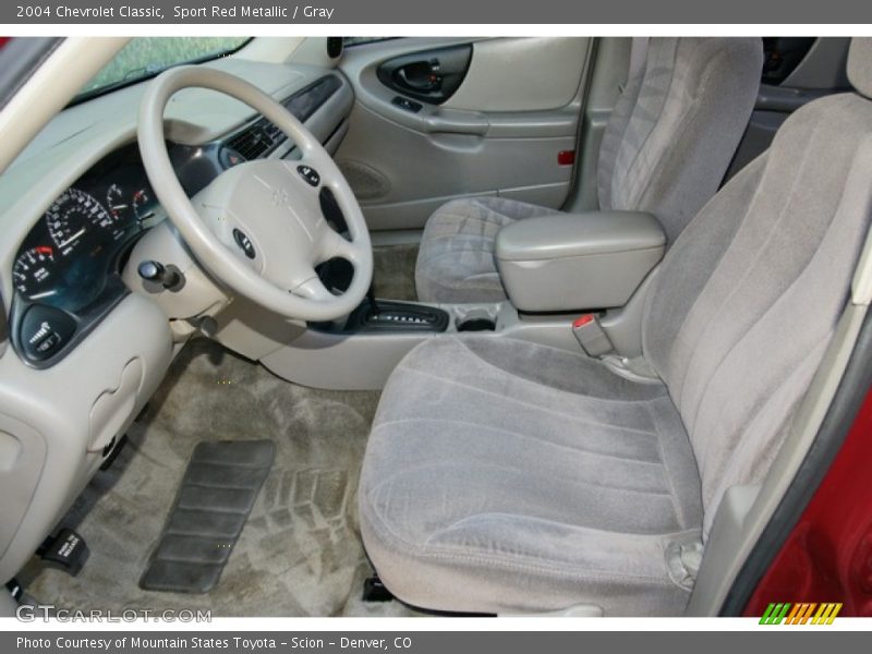 Sport Red Metallic / Gray 2004 Chevrolet Classic