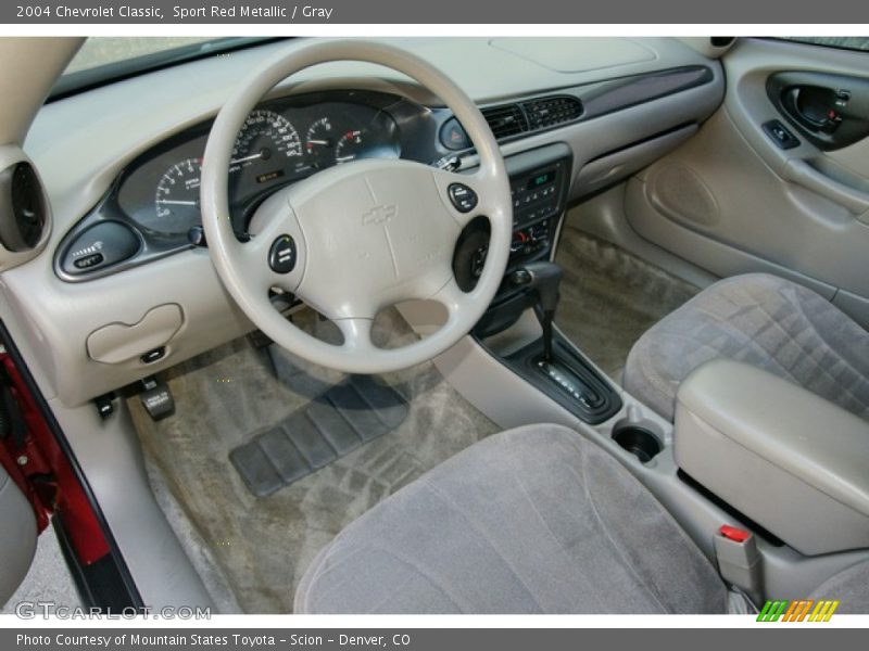 Sport Red Metallic / Gray 2004 Chevrolet Classic
