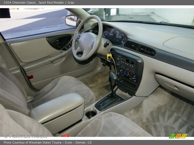 Sport Red Metallic / Gray 2004 Chevrolet Classic