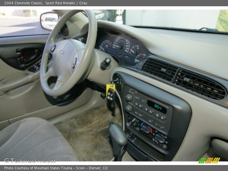 Sport Red Metallic / Gray 2004 Chevrolet Classic