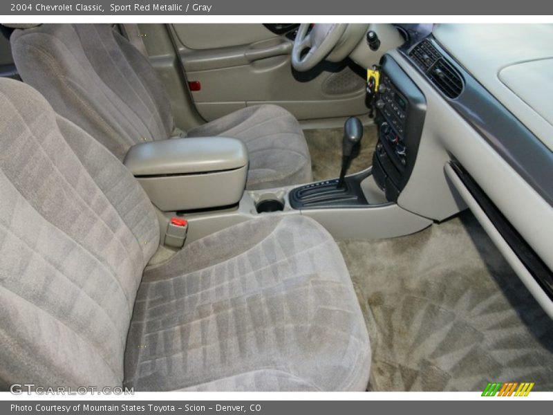 Sport Red Metallic / Gray 2004 Chevrolet Classic