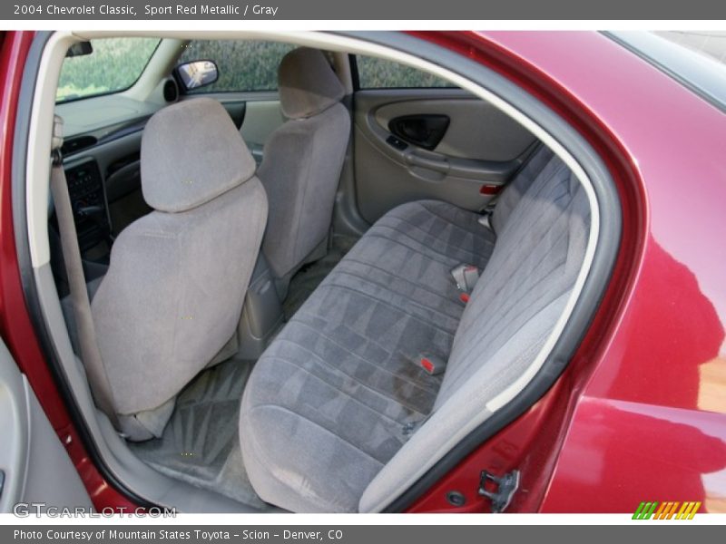 Sport Red Metallic / Gray 2004 Chevrolet Classic