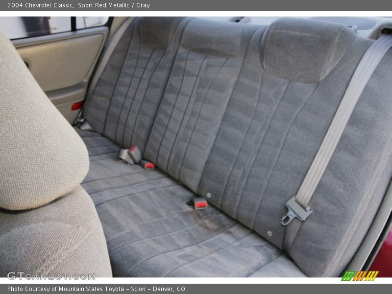 Sport Red Metallic / Gray 2004 Chevrolet Classic
