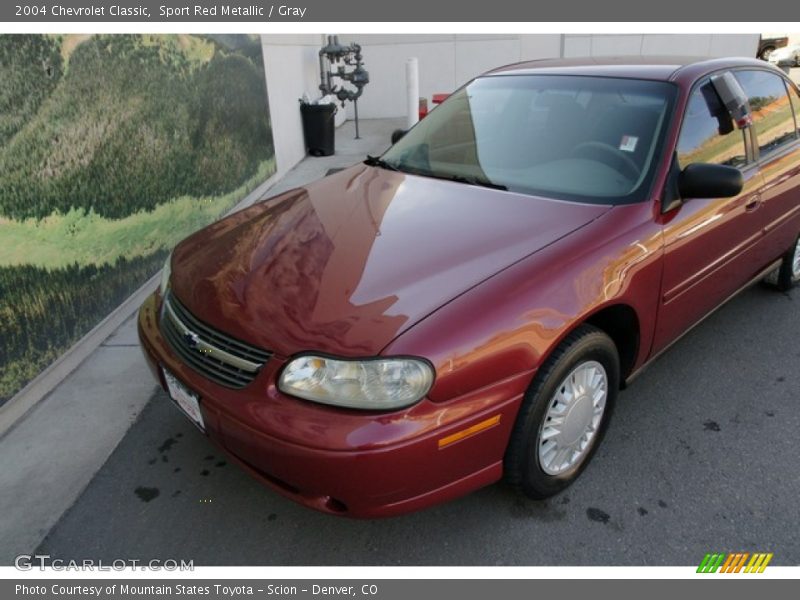 Sport Red Metallic / Gray 2004 Chevrolet Classic
