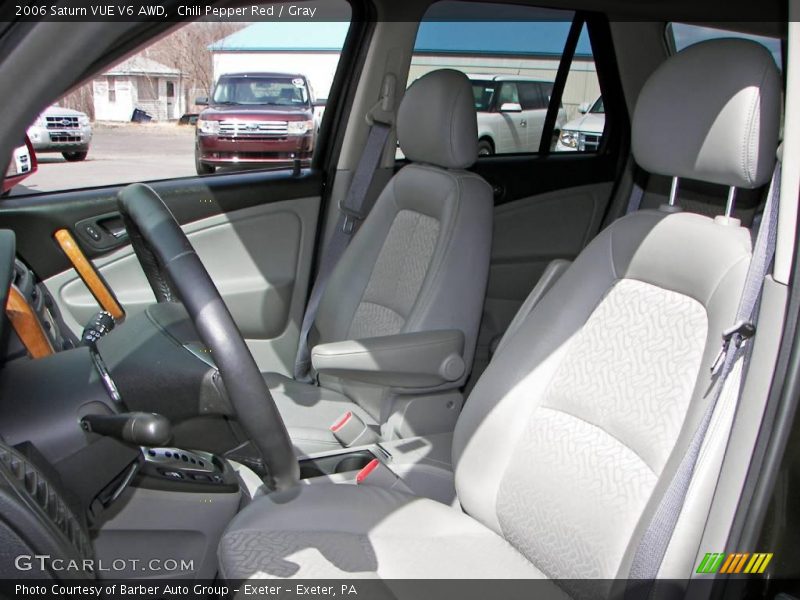 Chili Pepper Red / Gray 2006 Saturn VUE V6 AWD