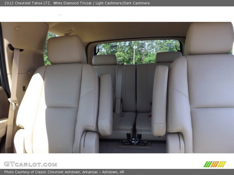 White Diamond Tricoat / Light Cashmere/Dark Cashmere 2012 Chevrolet Tahoe LTZ