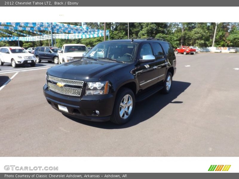 Black / Ebony 2012 Chevrolet Tahoe LTZ
