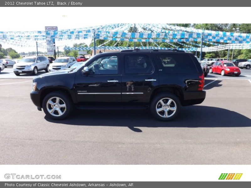 Black / Ebony 2012 Chevrolet Tahoe LTZ