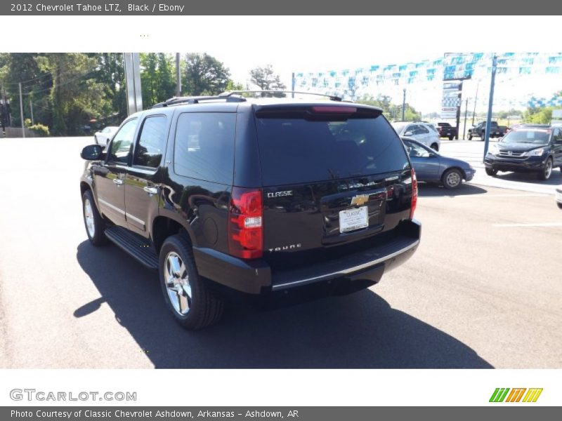 Black / Ebony 2012 Chevrolet Tahoe LTZ