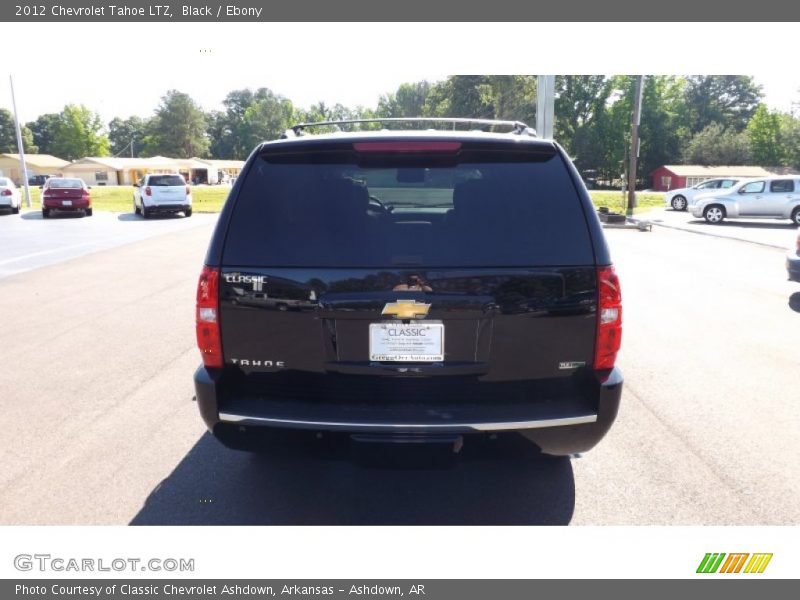 Black / Ebony 2012 Chevrolet Tahoe LTZ