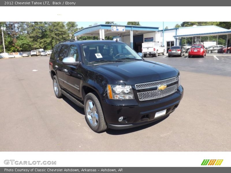 Black / Ebony 2012 Chevrolet Tahoe LTZ