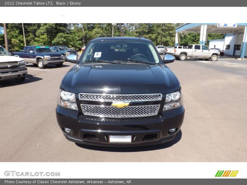 Black / Ebony 2012 Chevrolet Tahoe LTZ