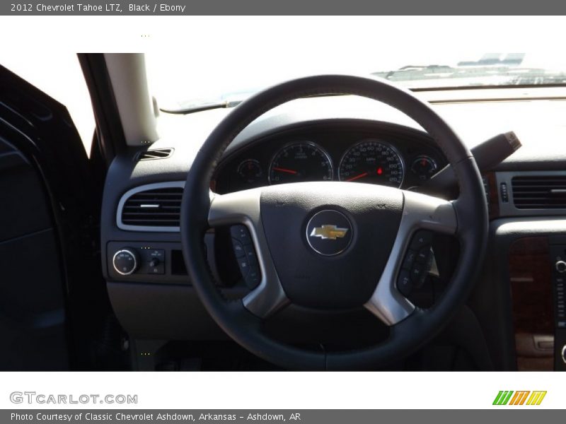 Black / Ebony 2012 Chevrolet Tahoe LTZ