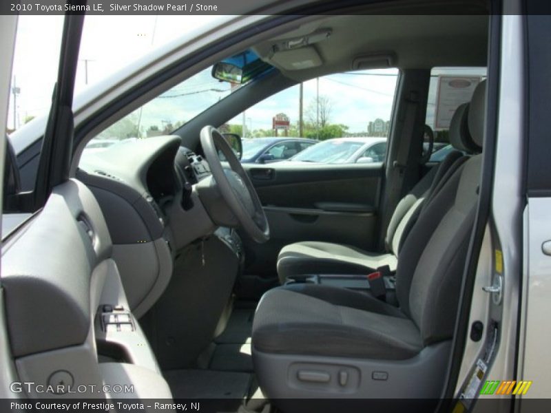 Silver Shadow Pearl / Stone 2010 Toyota Sienna LE