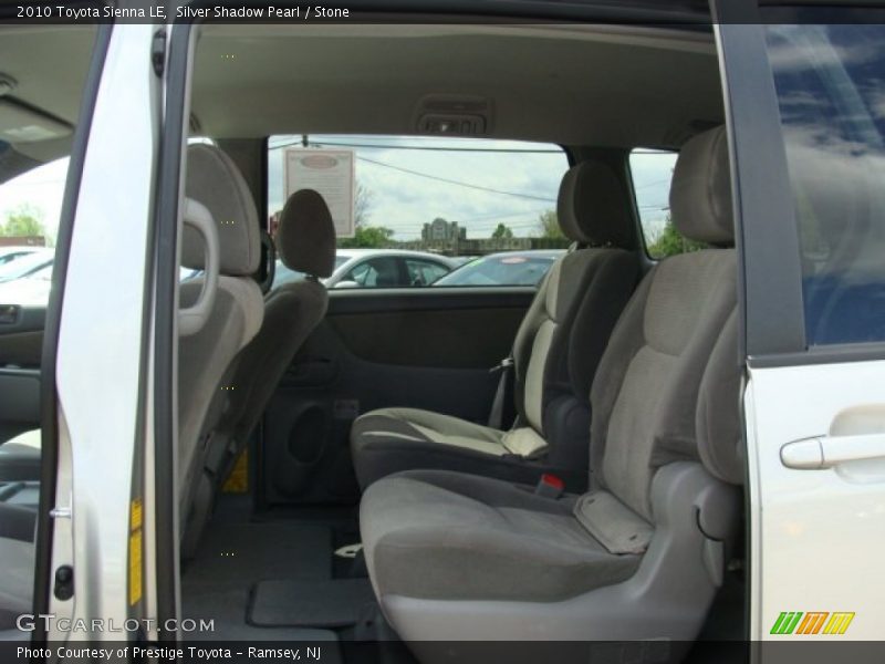 Silver Shadow Pearl / Stone 2010 Toyota Sienna LE